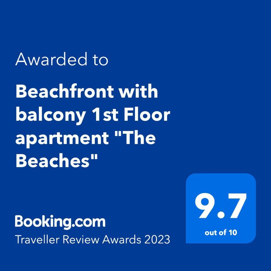 Beachfront With Balcony 1St Floor Apartment "The Beaches" Weymouth Exterior photo